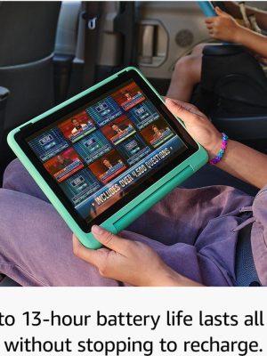 AMAZON Fire HD10 Kids Pro 10.1” (ages 6-12) Tablet (2023) – 32 GB, Happy Day