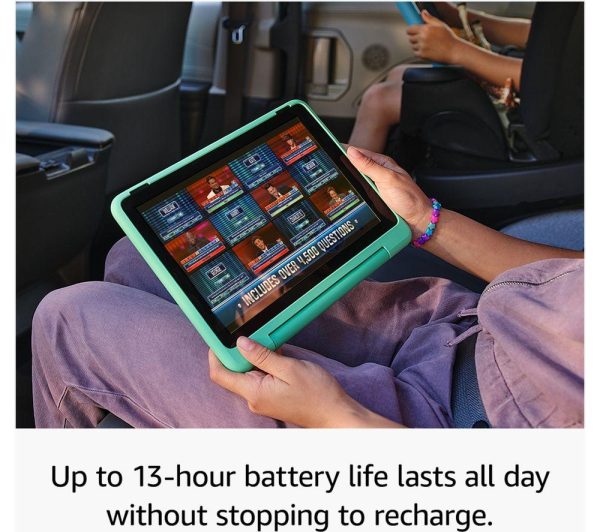 AMAZON Fire HD10 Kids Pro 10.1” (ages 6-12) Tablet (2023) – 32 GB, Happy Day