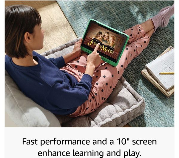 AMAZON Fire HD10 Kids Pro 10.1” (ages 6-12) Tablet (2023) – 32 GB, Happy Day