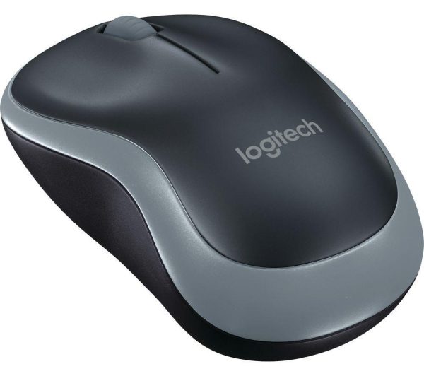 LOGITECH M185 Wireless Optical Mouse - Grey