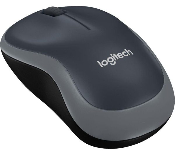 LOGITECH M185 Wireless Optical Mouse - Grey