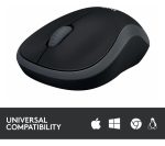 LOGITECH M185 Wireless Optical Mouse - Grey