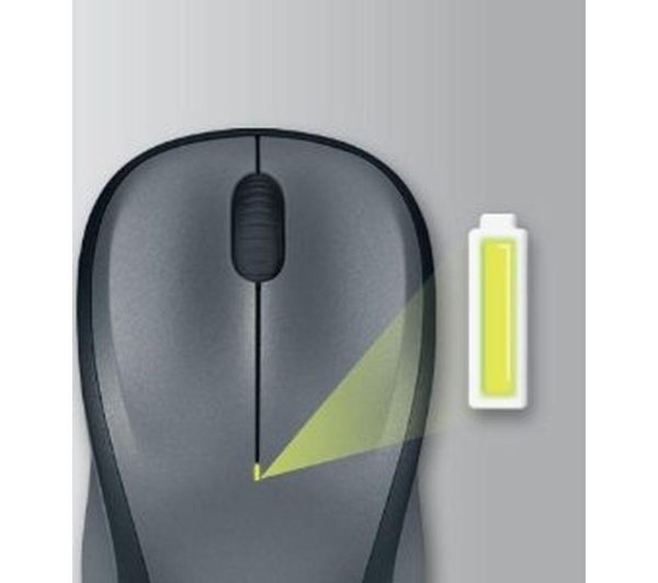 LOGITECH M235 Wireless Optical Mouse - Grey