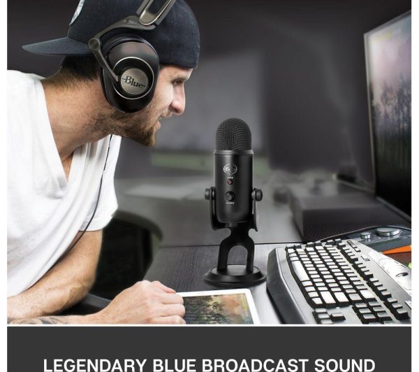BLUE Yeti USB Streaming Microphone - Blackout
