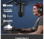 BLUE Yeti USB Streaming Microphone - Blackout