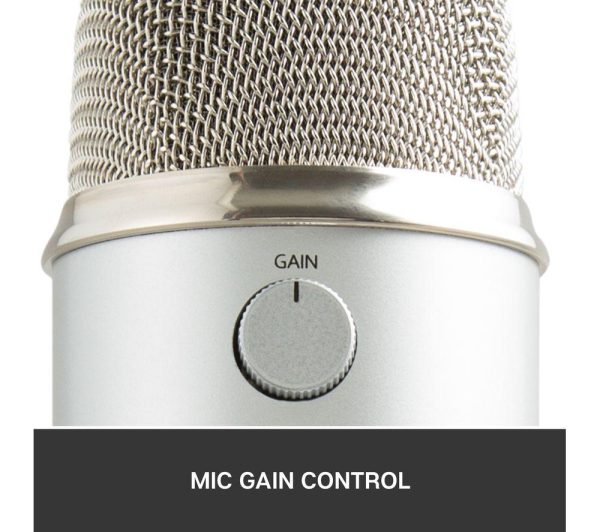 BLUE Yeti USB Streaming Microphone - Silver