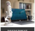 BLUE Yeti USB Streaming Microphone - Silver