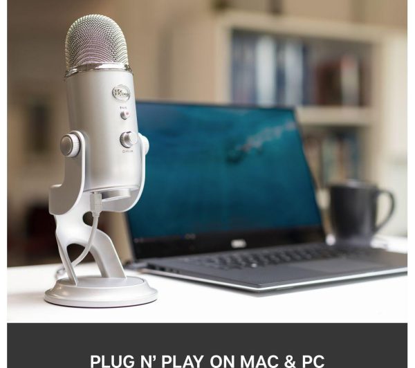 BLUE Yeti USB Streaming Microphone - Silver