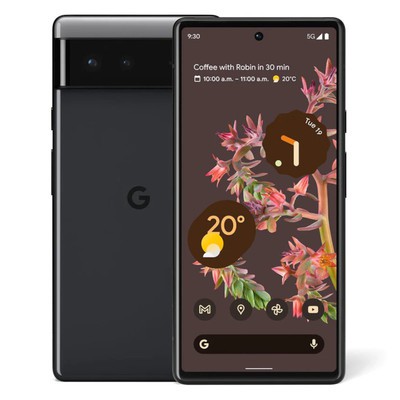 Google Pixel 6 UNLOCKED | 128 GB | Stormy Black | Pristine