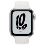 Apple Watch Nike SE GPS Silver Aluminium 40MM White Sport Band
