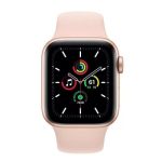 Apple Watch SE GPS Gold Aluminium 40MM Pink Sport Band