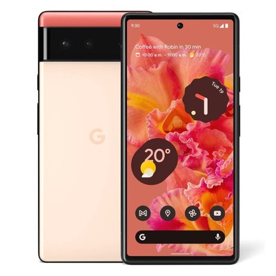 Google Pixel 6 UNLOCKED | 128 GB | Kinda Coral | Very Good
