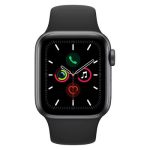 Apple Watch Series 5 GPS+Cellular Space Black Stainless Steel 44MM Black Sport Band