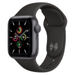 Apple Watch SE Black Sport Band | Very Good