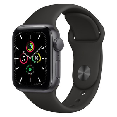 Apple Watch SE Black Sport Band | Very Good