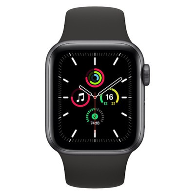 Apple Watch SE Black Sport Band | Very Good