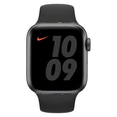 Apple Watch Nike SE GPS + Cellular Space Grey Aluminium 40MM Black Sport Band