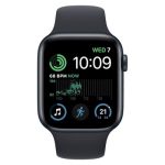 Apple Watch SE (2022) GPS Midnight Aluminium 44MM Black Sport Band