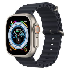 Apple Watch Ultra GPS + Cellular Titanium 49MM Midnight Ocean Band