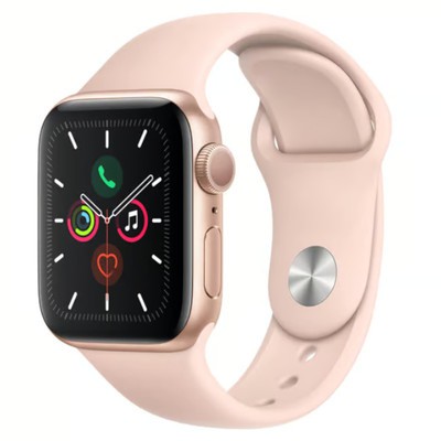 Apple Watch Series 5 GPS Gold Aluminium 44MM Pink Sport Band