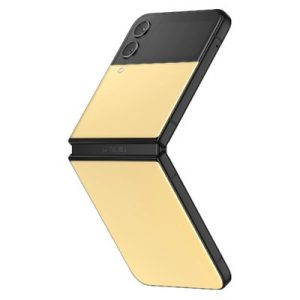 Samsung Galaxy Z Flip4 Bespoke Edition UNLOCKED | 256 GB | F/Yellow, B/Yellow, FR/Black | Good