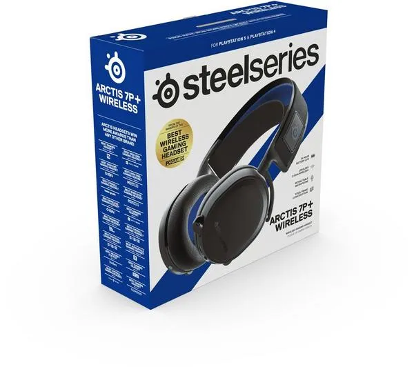 STEELSERIES Arctis 7P+ Wireless 7.1 Gaming Headset - Black