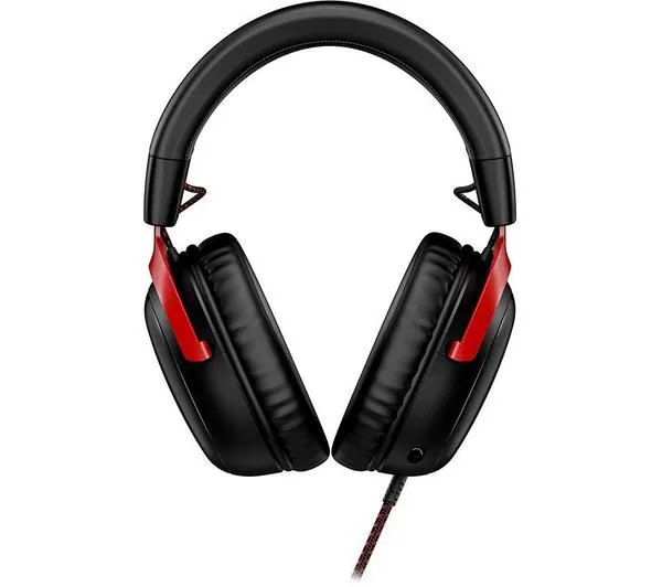 HYPERX Cloud III Gaming Headset (Black & Red) & Steam Wallet Card (£20) Bundle