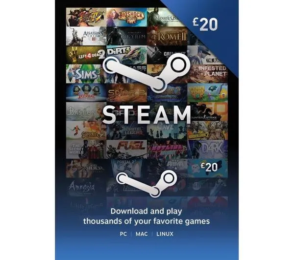 HYPERX Cloud III Gaming Headset (Black & Red) & Steam Wallet Card (£20) Bundle