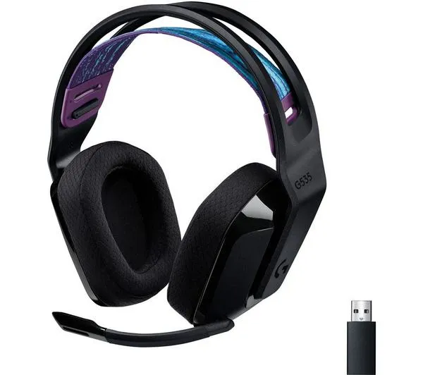 LOGITECH G535 LIGHTSPEED Wireless Gaming Headset - Black