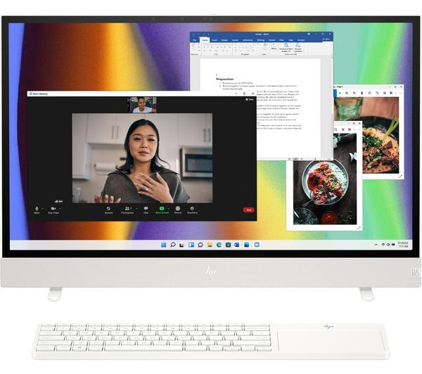 HP Envy Move 23.8" Portable All-in-One PC - Intel® Core™ i5, 512 GB SSD, White
