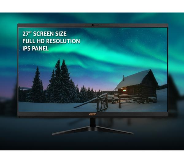 ACER Aspire C27-1800 27" All-in-One PC - Intel® Core™ i5, 512 GB SSD, Black