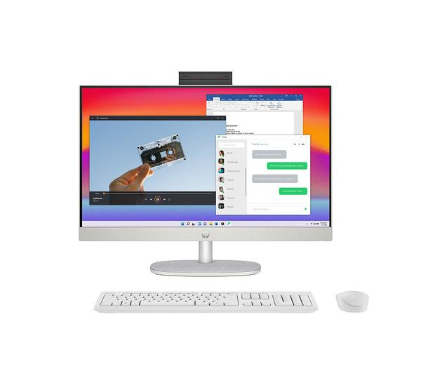 HP 24-cr0021na 23.8" All-in-One PC - Intel® Core™ i5, 512 GB SSD, White