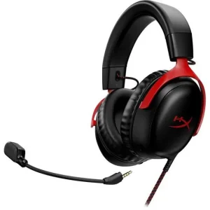 HYPERX Cloud III Gaming Headset - Black & Red