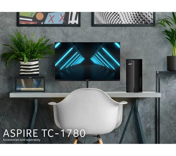 ACER Aspire TC-1780 Desktop PC - Intel® Core™ i7, 1 TB SSD, Black