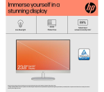 HP 24-cr0023na 23.8" All-in-One PC - AMD Ryzen 5, 256 GB SSD, White