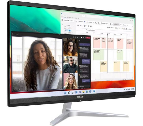 ACER Aspire C24-1851 23.8" All-in-One PC - Intel® Core™ i7, 1 TB SSD, Black
