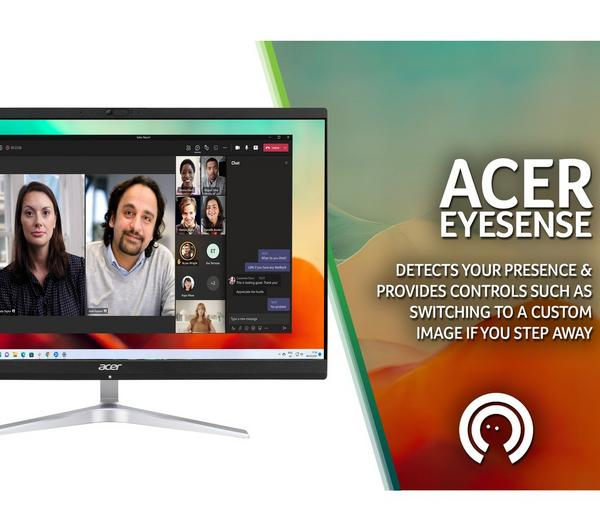 ACER Aspire C24-1851 23.8" All-in-One PC - Intel® Core™ i7, 1 TB SSD, Black