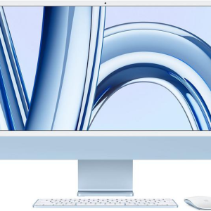 APPLE iMac 4.5K 24" (2023) - M3, 512 GB SSD, Blue