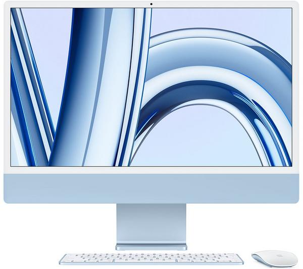 APPLE iMac 4.5K 24" (2023) - M3, 512 GB SSD, Blue
