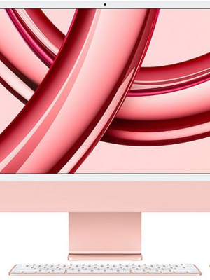 APPLE iMac 4.5K 24" (2023) - M3, 256 GB SSD, Pink