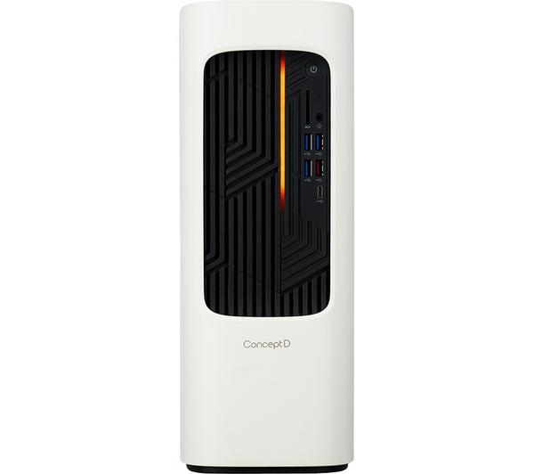 ACER ConceptD 100 Desktop PC - Intel® Core™ i5, 1 TB HDD & 512 GB SSD, White