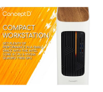 ACER ConceptD 100 Desktop PC - Intel® Core™ i5, 1 TB HDD & 512 GB SSD, White