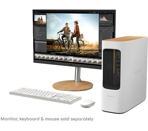 ACER ConceptD 100 Desktop PC - Intel® Core™ i5, 1 TB HDD & 512 GB SSD, White