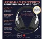 ACEZONE A-Rise Noise-Cancelling Gaming Headset - Black