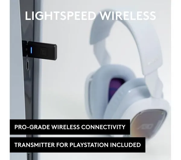 ASTRO A30 Wireless Gaming Headset for PlayStation - White