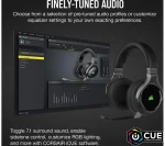 CORSAIR Virtuoso RGB Wireless 7.1 Gaming Headset - Black