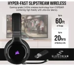 CORSAIR Virtuoso RGB Wireless 7.1 Gaming Headset - Black