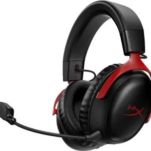 HYPERX Cloud III Wireless Gaming Headset - Black & Red