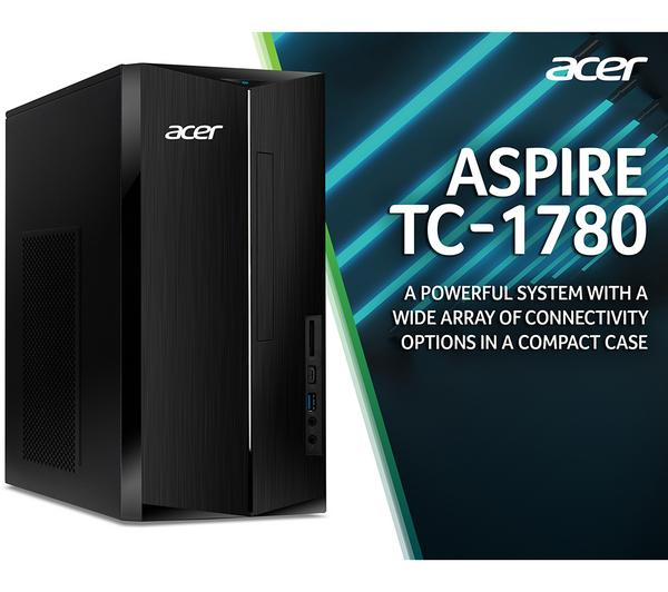 ACER Aspire TC-1780 Desktop PC - Intel® Core™ i5, 1 TB SSD, Black