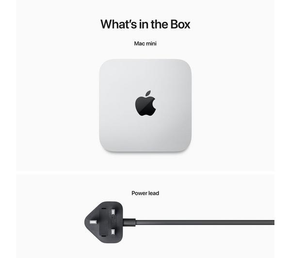 APPLE Mac mini (2023) - M2 Pro, 512 GB SSD, Silver